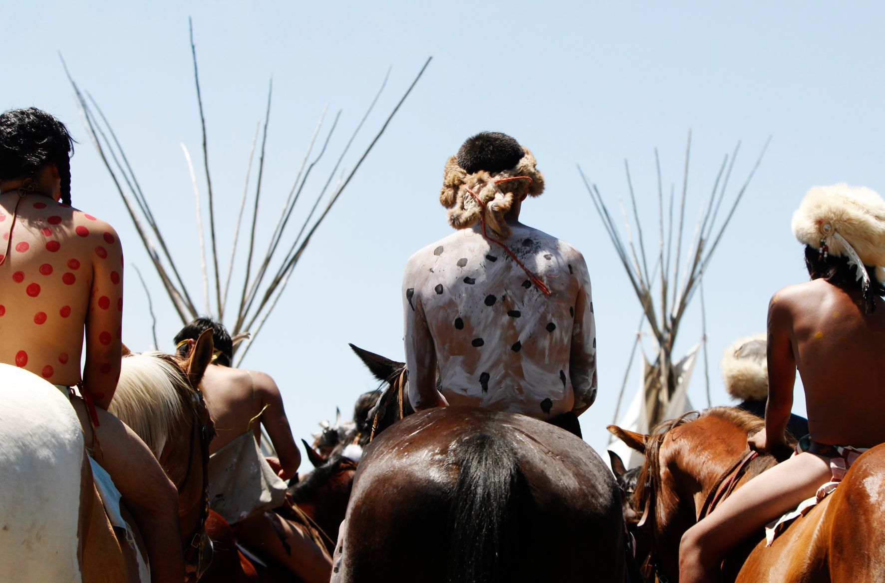 Custer Reenactment